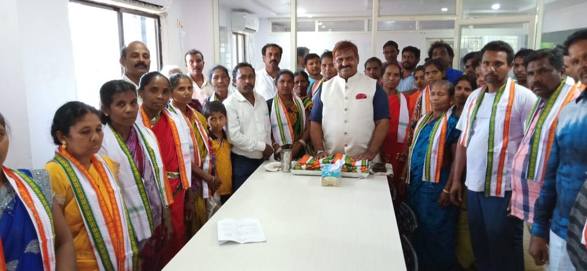 55 BJD workers Joined Tirupati Panigrahi's Independent Party.